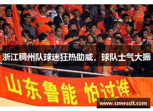 浙江稠州队球迷狂热助威，球队士气大振